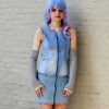 denimtwopieceruchesblauwgoudarmwarmerslichtbeige188_1585542551