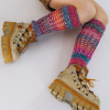 pinklegwarmerswoolopenworkajourboldknit