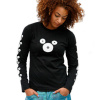tshirtblackcdprintbigdotswhiteprintonlongsleeves2bypixelpolly_404323436