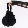 zwartegehaaktetaspillowroundblackbagballooncrochet
