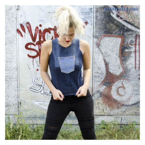 denimvestwithfrontpocketleggingwoolmadeinhollandbypixelpolly