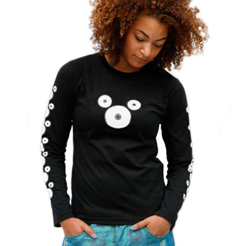 tshirtblackcdprintbigdotswhiteprintonlongsleeves2bypixelpolly_404323436