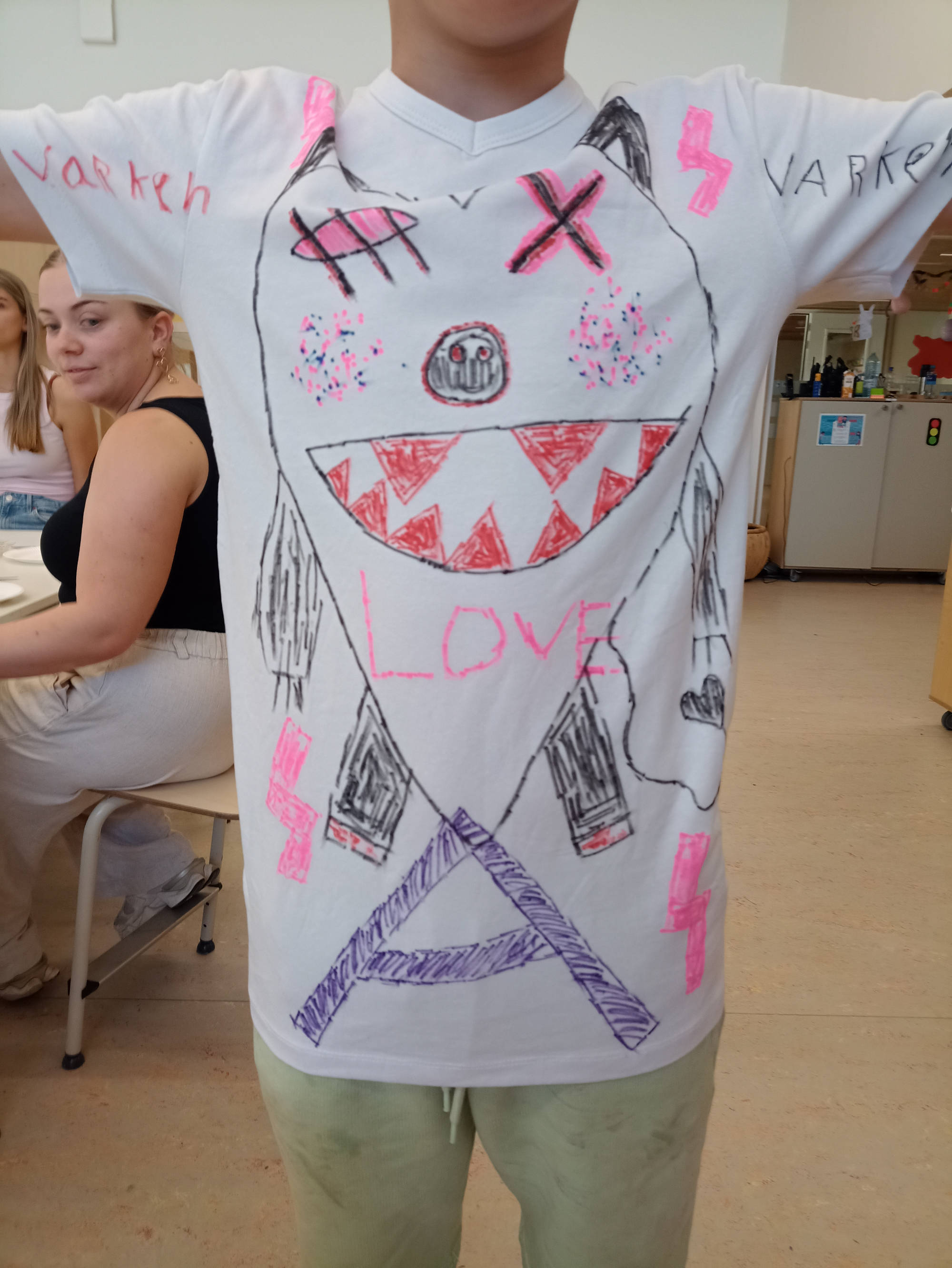 Workshop t-shirts en textiel beschilderen